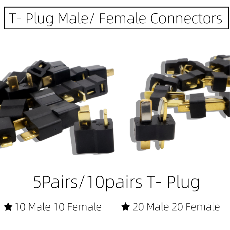 Drone Rc Not Connected - T Plug Male Female Connectors Adapter