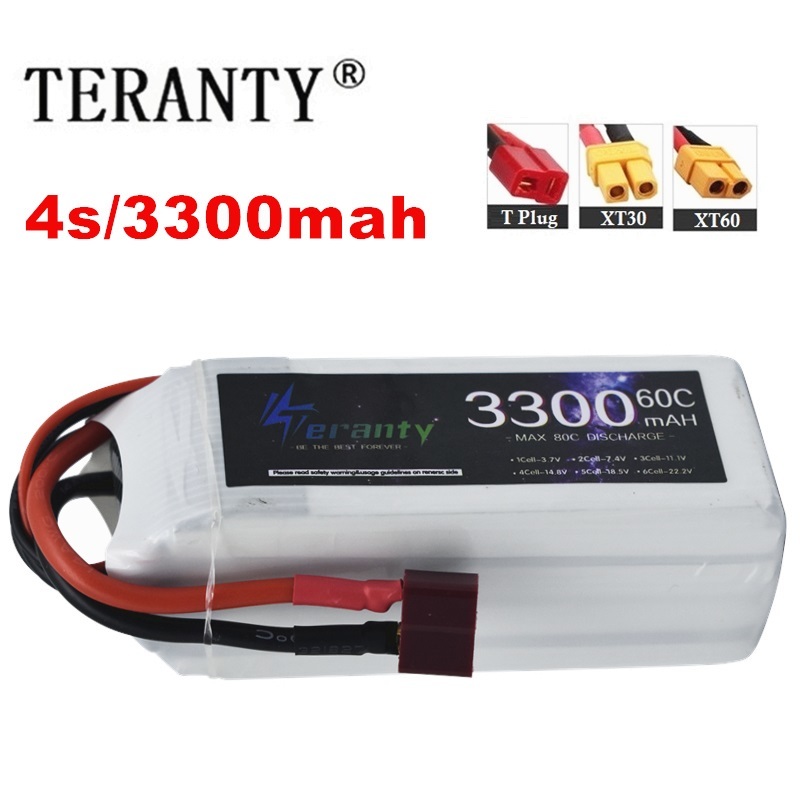 Nano Quad Fpv - LiPo Rechargeable Battery 4S 3300mAh 60C