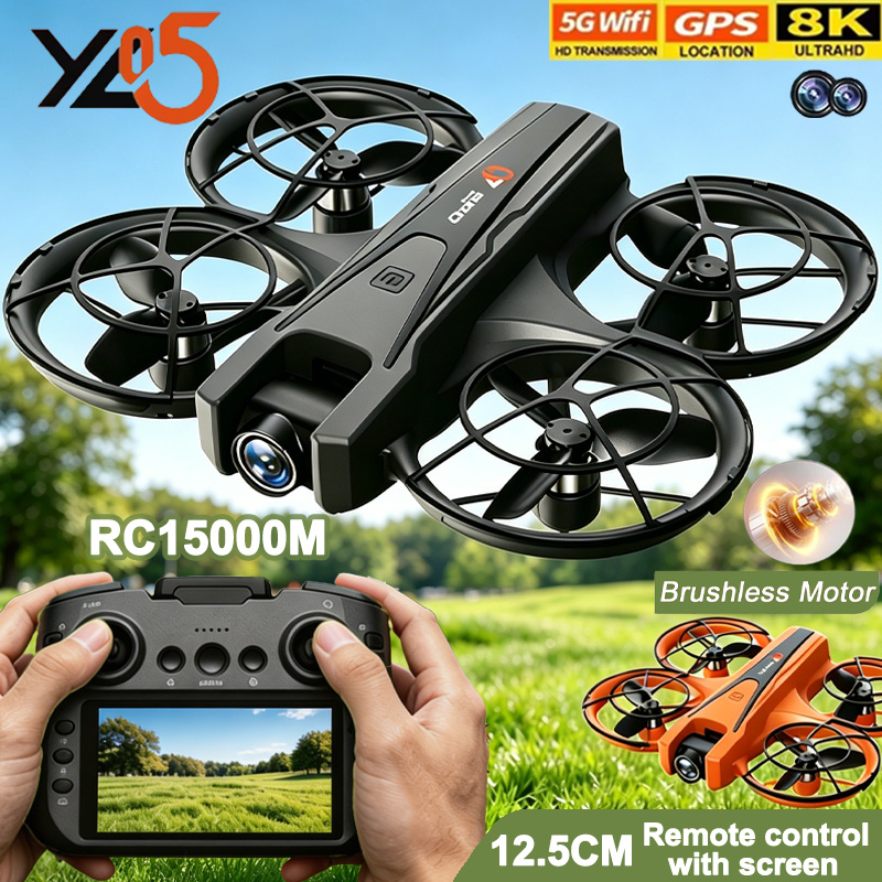 Dj Rc Drone - YL05 Mini Drone 8K HD Camera