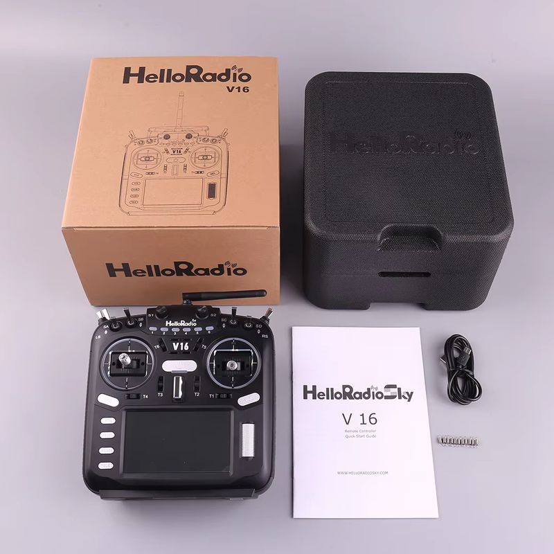 Drone Motion Rc - HelloRadio V16 MAX 6CH RC Transmitter