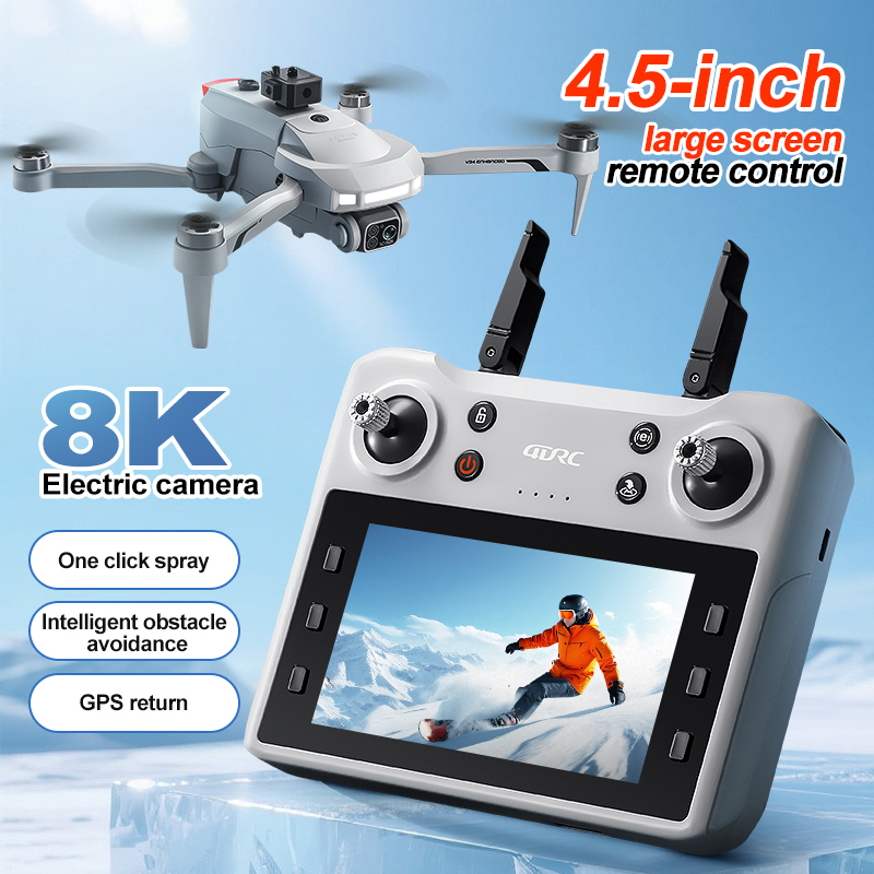 Drone Smart Rc Foldable - Large Screen Foldable GPS Return WIFI