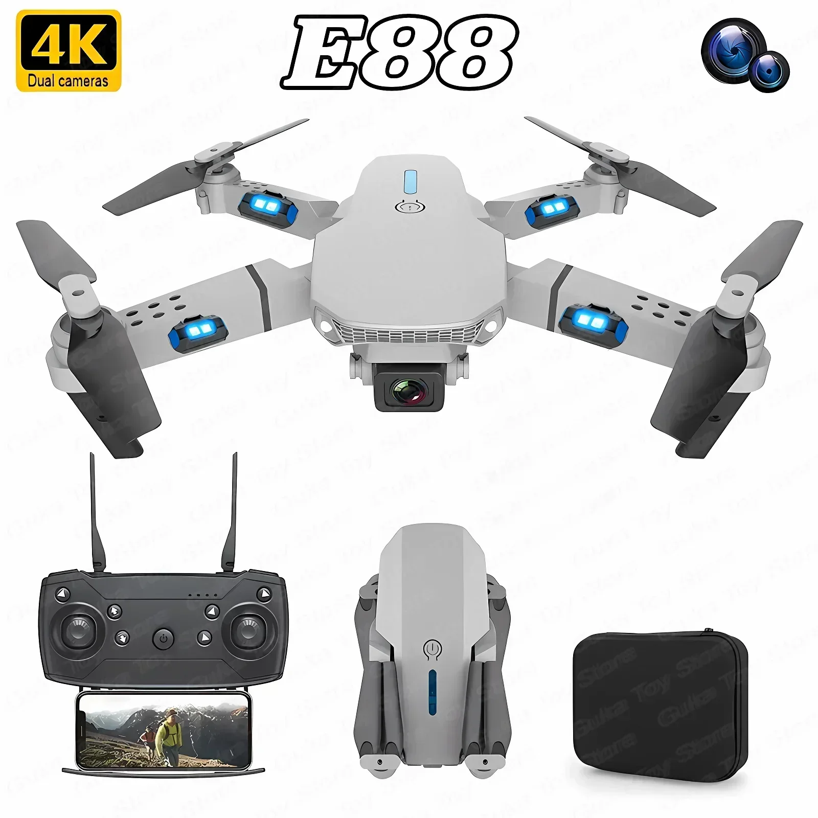 Drone Rc Not Connected - New E88 Pro Wifi Fpv Drone