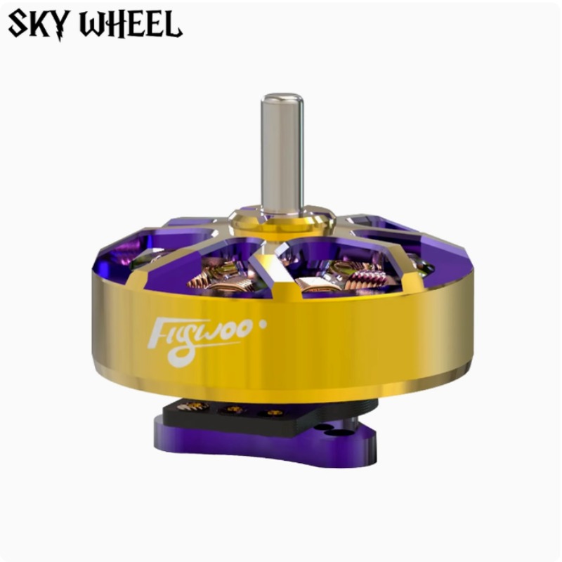 Drone Rc Y Series - FLYWOO ROBO Motor 1-2S Purple Gold
