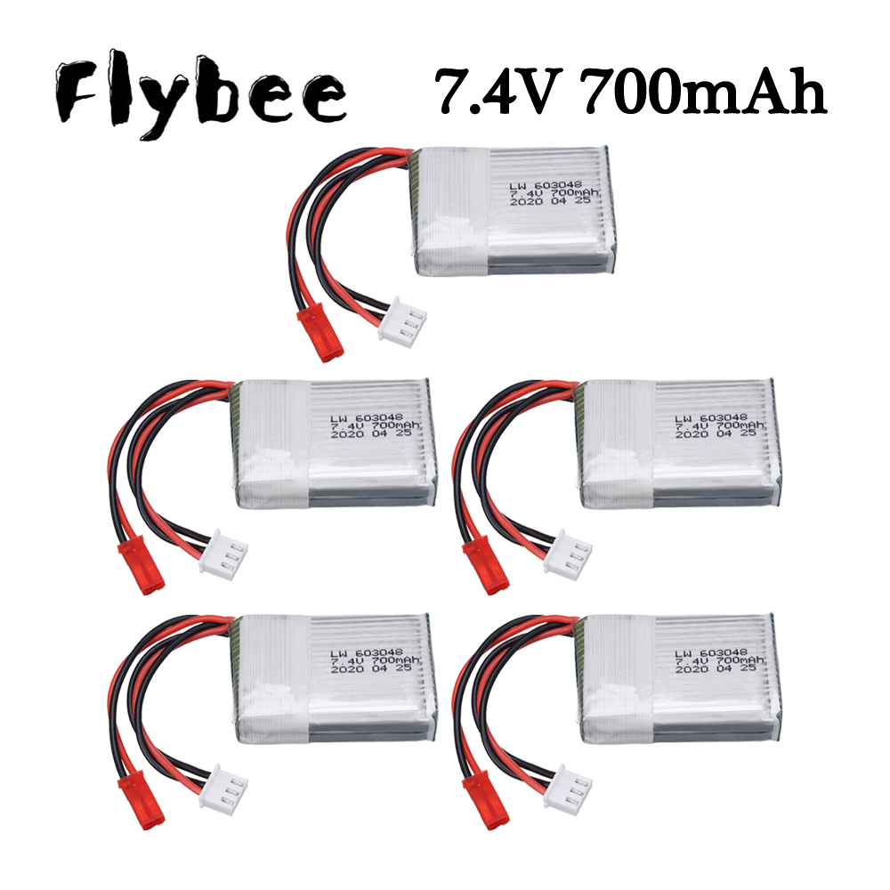 Drone Lipo Battery - 7.4V 700mAh 25c Lipo Battery For