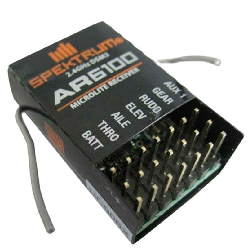 Drone Tech Rc - AR6100 DSM2 6CH 2.4GHz Receiver for