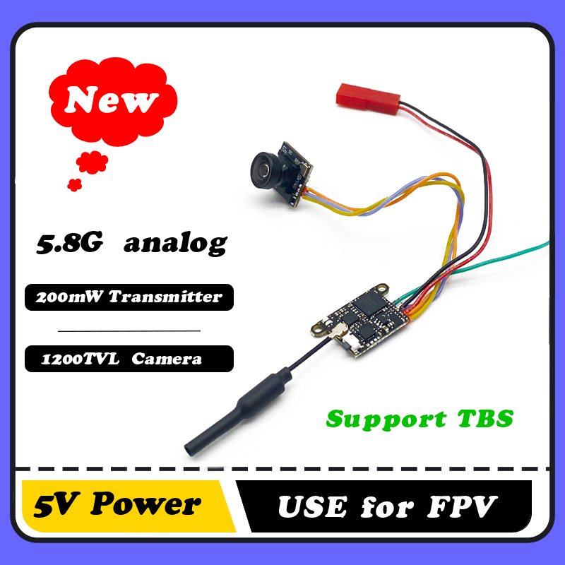 Fpv Drone Camera - SLONWAKE 5.8G 1200TVL FPV Camera VTX