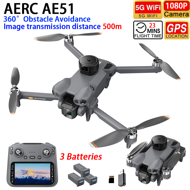 Drone Rc Holder - AERC AE51 Drone GPS WIFI FPV