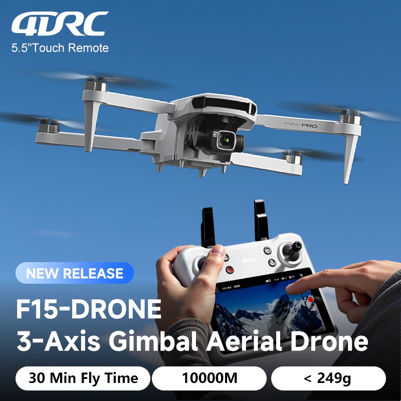 Drone Smart Rc Foldable - 4DRC F15 8K Camera Drone with
