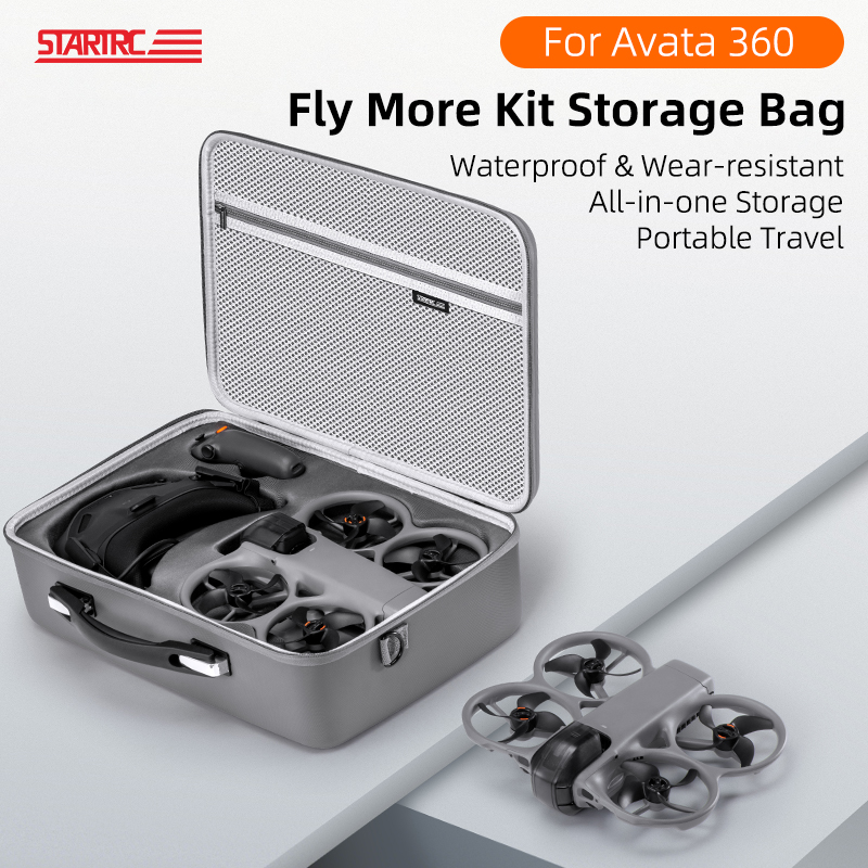Drone Motion Rc - Portable Crossbody Pu Storage Bag For