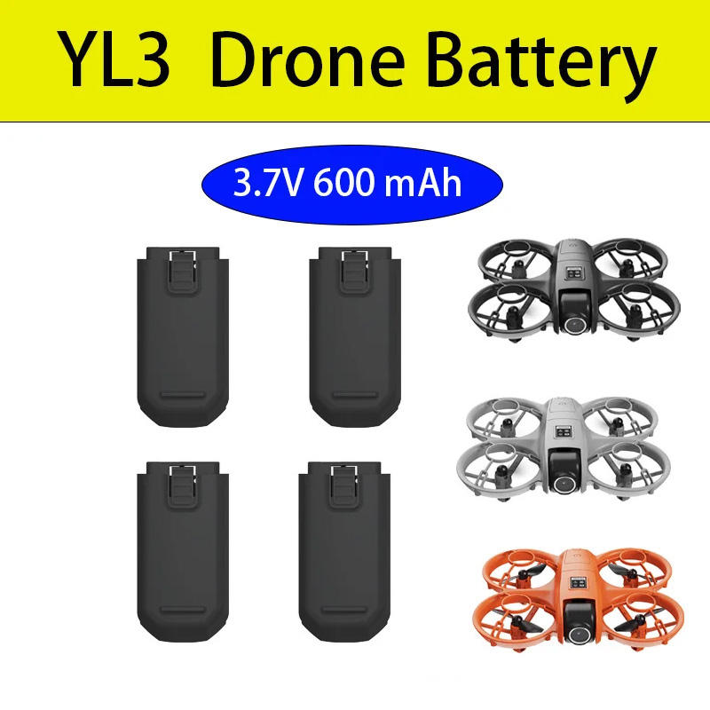 Drone Rc Yl3 - YL3 Mini Drone Battery 3.7V 600mAh