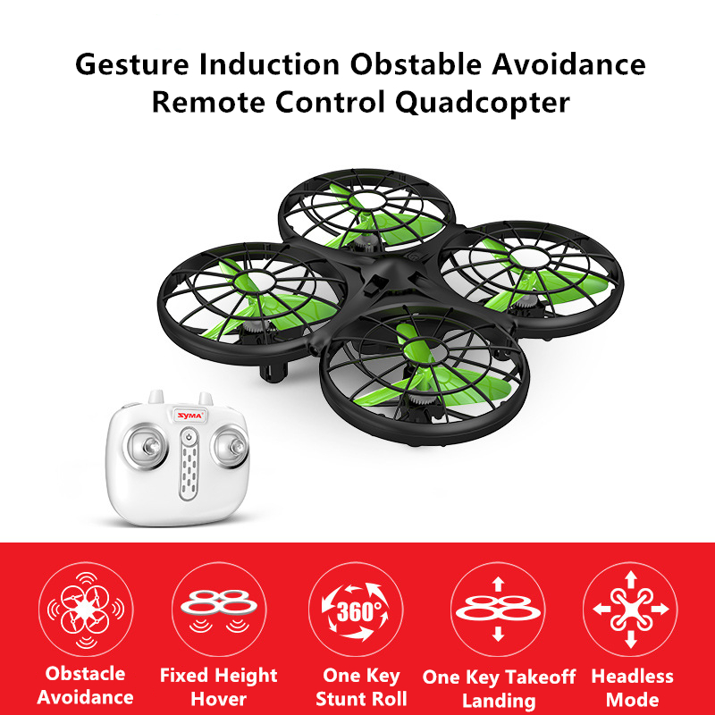 Drone Rc Flight Controller - Gesture Induction Obsatcle Avoidance RC Quadcopter