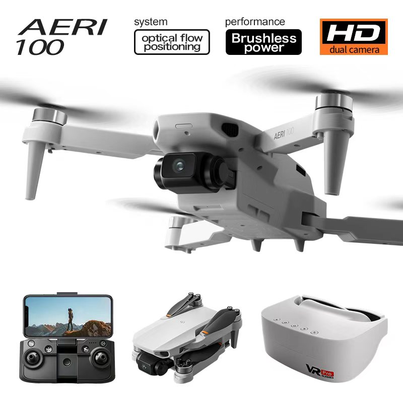 Aeri 100 Foldable RC Drone Bru - Drone Smart Rc Foldable ulasan dan harga