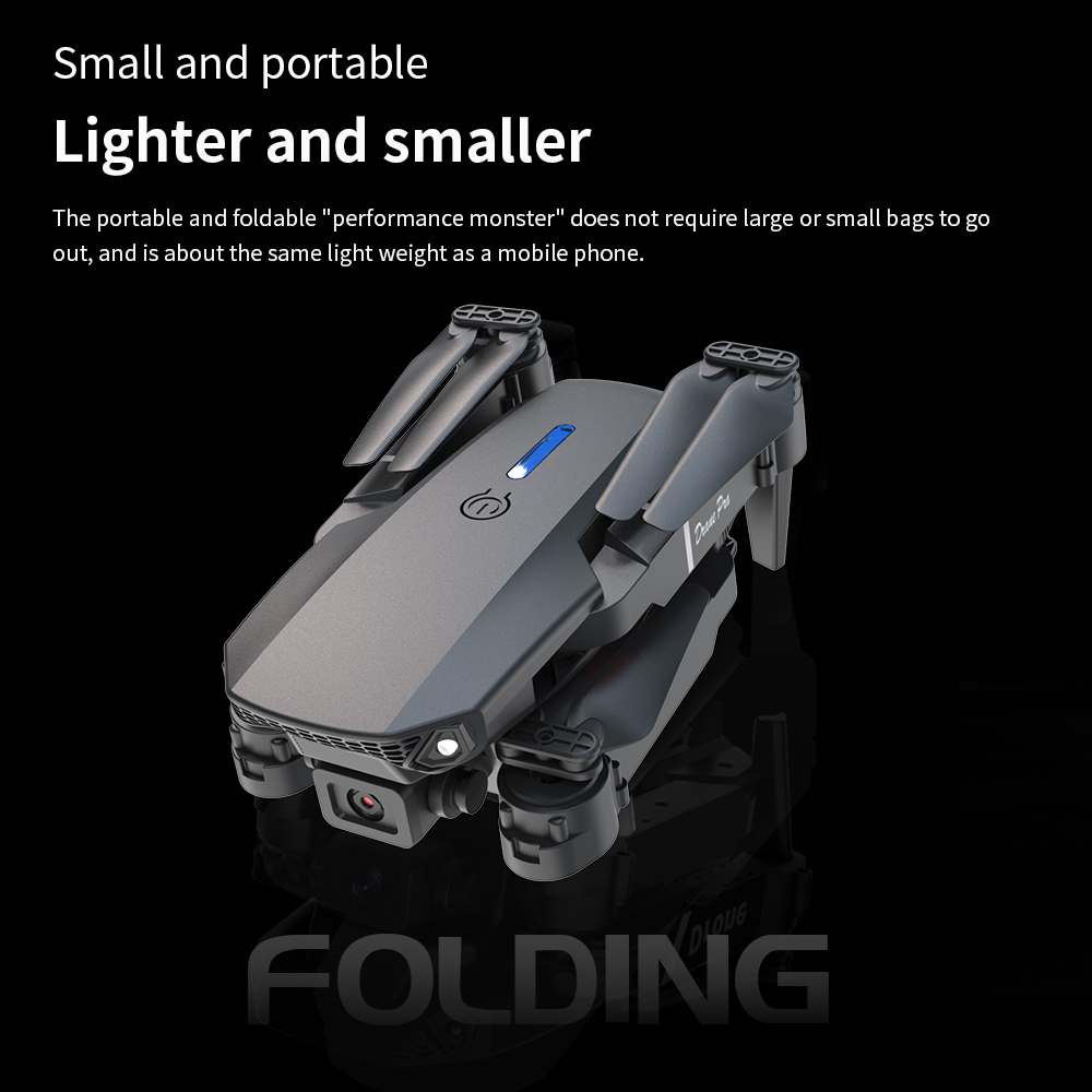 2026 NEW E88 Professional HD 4 - Drone Rc Foldable ulasan dan harga
