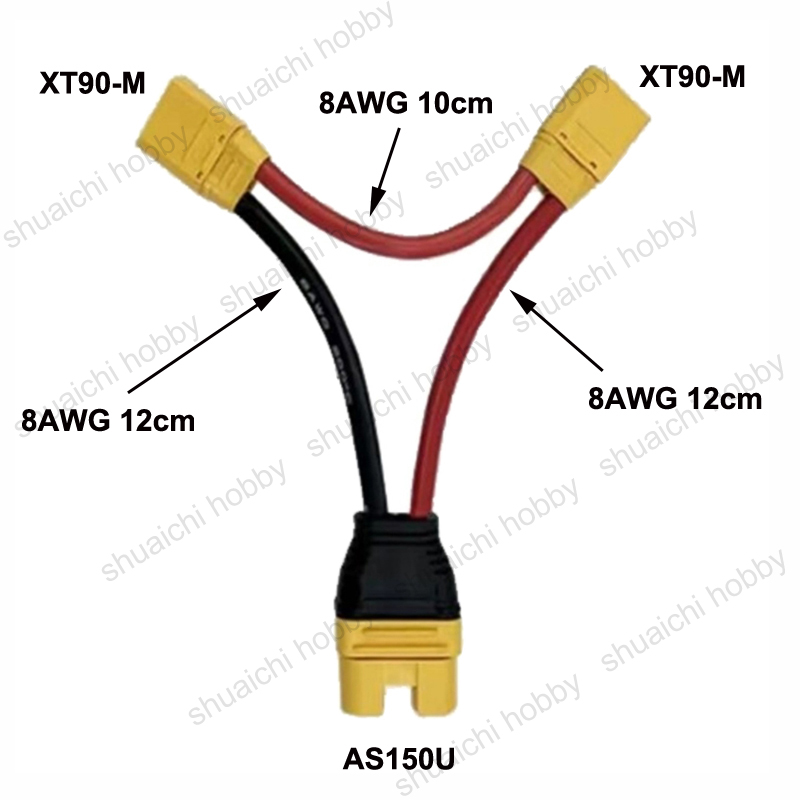 1PCS AS150U to XT90 Adapter Ca - Drone Rc Y Series ulasan dan harga