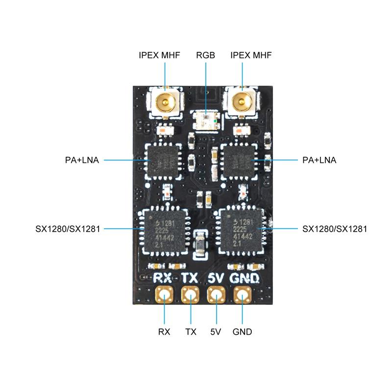 BETAFPV ELRS Receiver 915MHz F - Drone Tech Rc ulasan dan harga