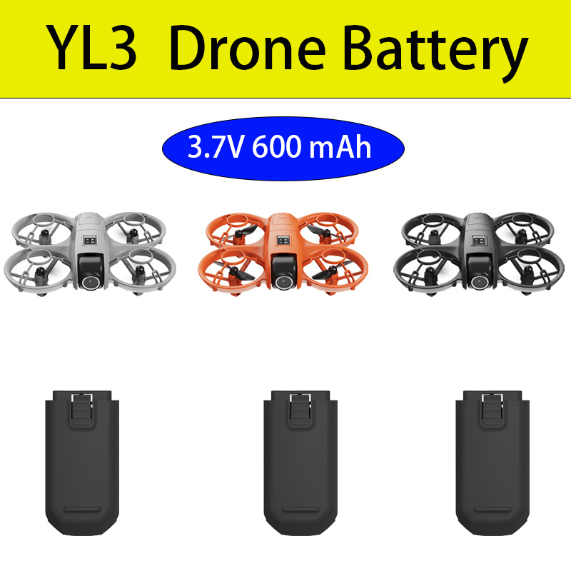 ZN802540 3.7V 600mAh Liion Rec - Drone Rc Yl3 ulasan dan harga
