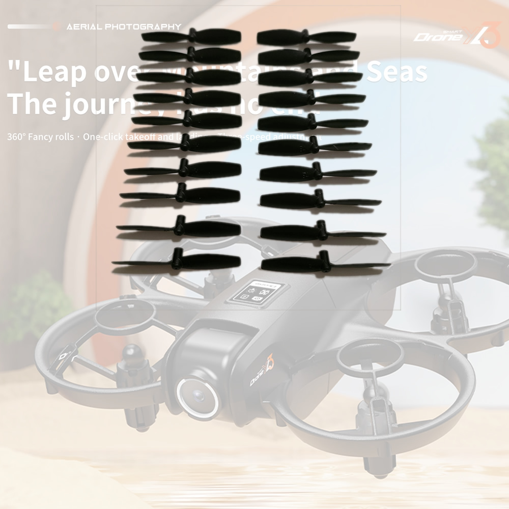 20PCS Maple Leaf Wing Fan Blad - Drone Rc Yl3 ulasan dan harga
