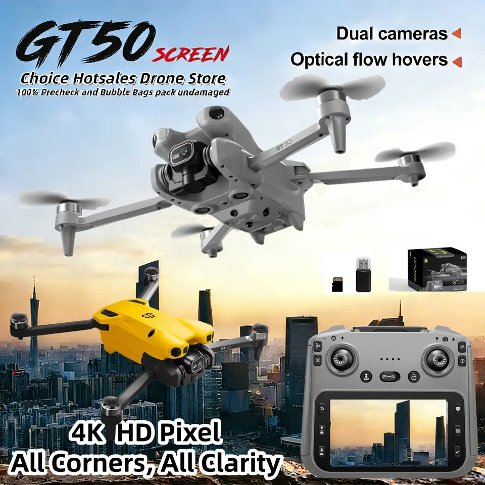 Lenovo GT50 HD Aerial Drone |  - Drone Smart Rc Foldable ulasan dan harga
