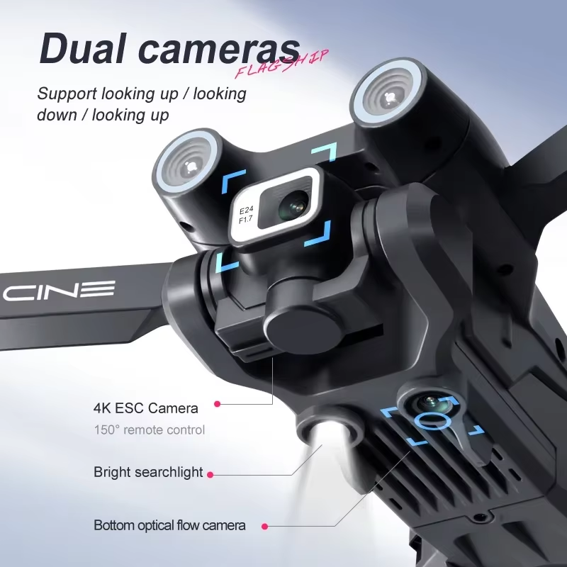i3 Pro Drone Quadcopter: 4K Du - Drone Smart Rc Foldable ulasan dan harga
