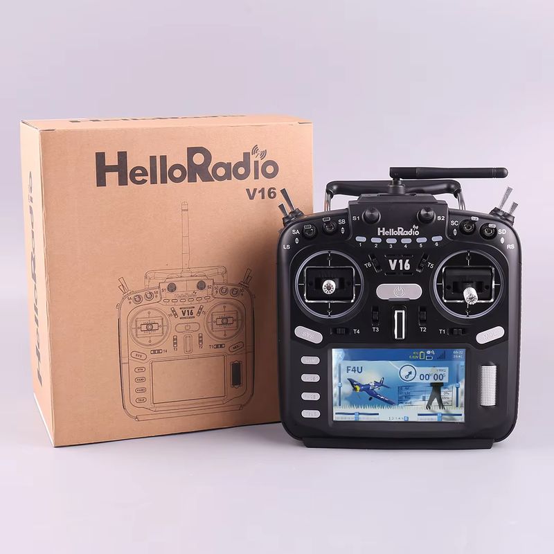 HelloRadio V16 MAX 6CH RC Tran - Drone Motion Rc ulasan dan harga