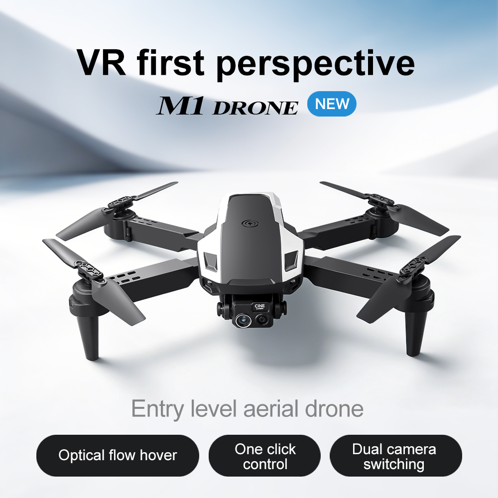 Foldable M1 VR Mini Drone RC Q - Drone Rc Foldable ulasan dan harga