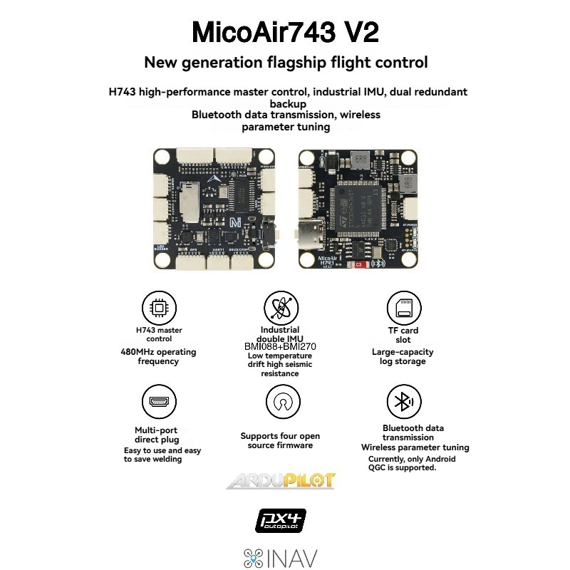 MicoAir743 V2   Flight Control - Drone Rc Flight Controller ulasan dan harga