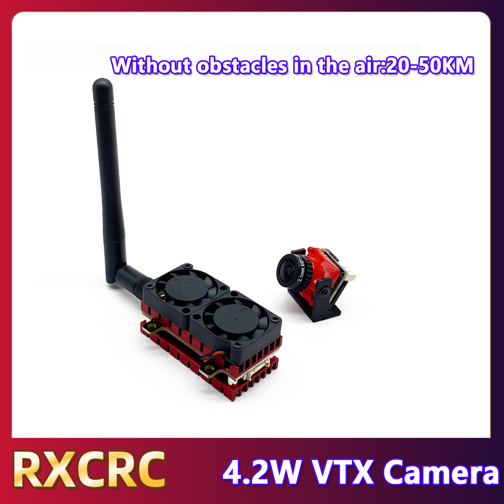 RXCRC 5.8G 48CH 4.2W High Powe - Fpv Drone Camera ulasan dan harga