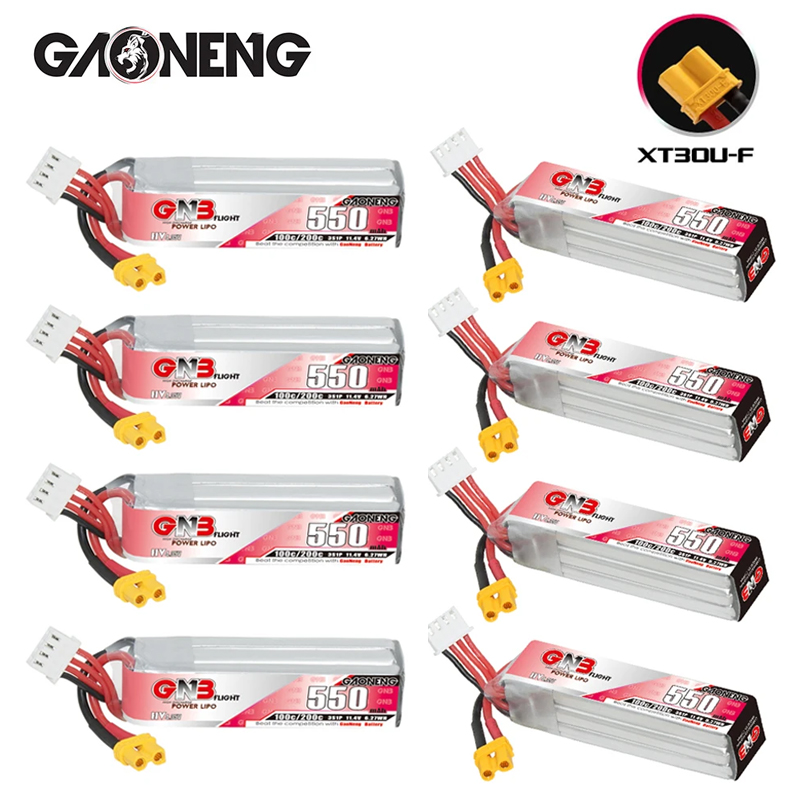 GNB HV 11.4V 550mAh 100C/200C  - Drone Lipo Battery ulasan dan harga