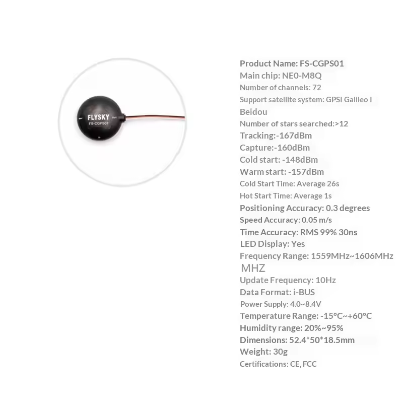 Flysky FS-G11P GPS FS-CGPS01 7 - Flight Controller ulasan dan harga