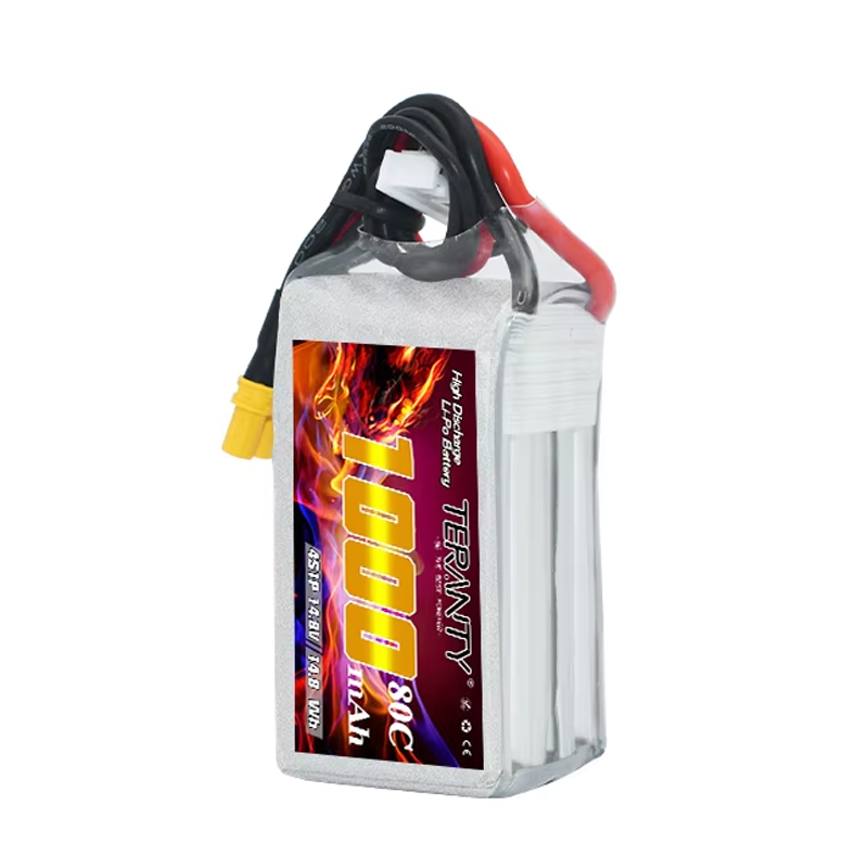 TERANTY 4S 1000mAh 14.8V 80C/1 - Drone Lipo Battery ulasan dan harga
