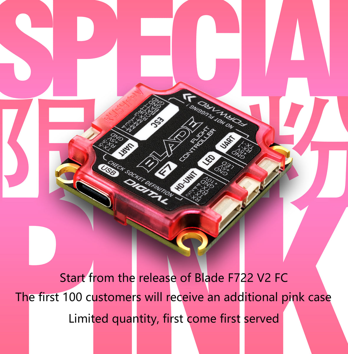 RUSH BLADE F722 V2 Analog Flig - Flight Controller ulasan dan harga