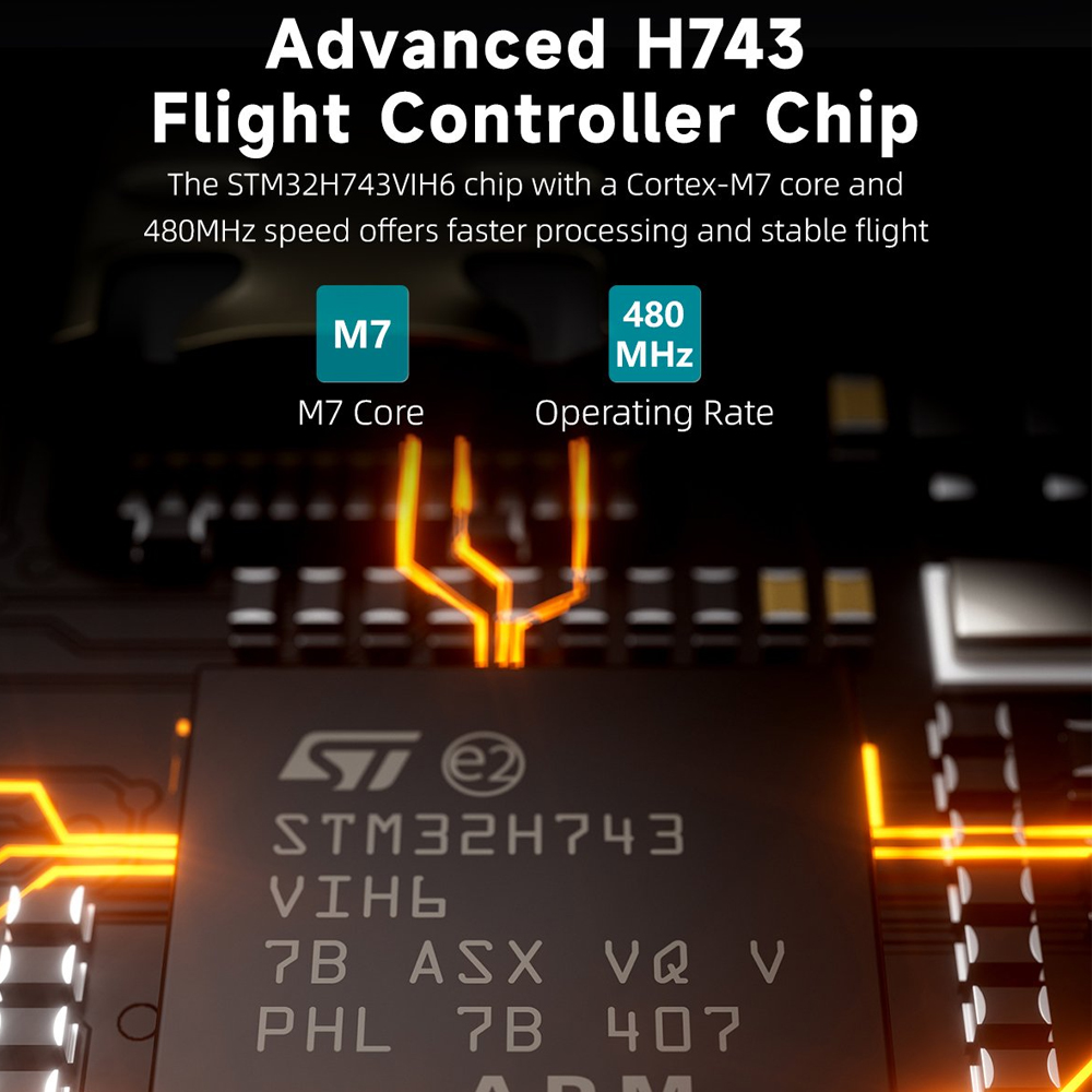 GEPRC TAKER H743 BT 8Bit 80A S - Drone Tech Rc ulasan dan harga