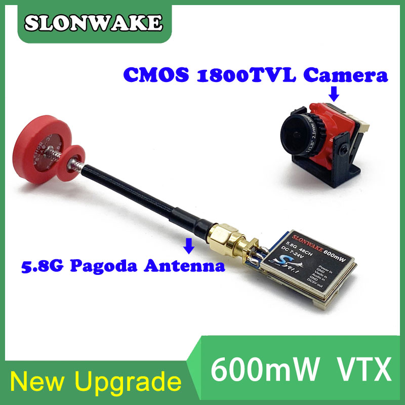 Ready to use 5.8G 48CH 600mW v - Fpv Drone Camera ulasan dan harga