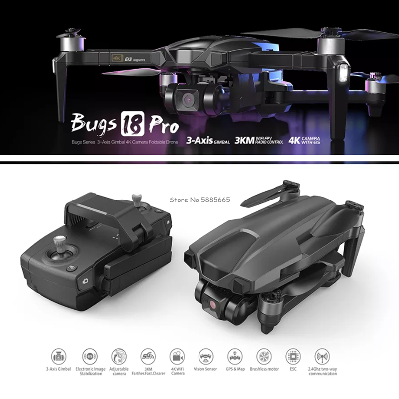 Professional 4K GPS Return FPV - Drone Smart Rc Foldable ulasan dan harga