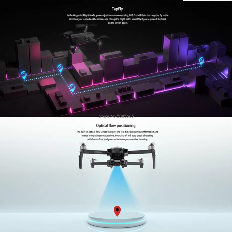 Professional 4K GPS Return FPV - Drone Smart Rc Foldable ulasan dan harga