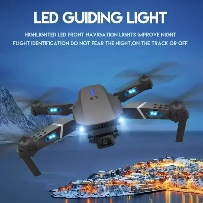 New E88 Pro Wifi Fpv Drone Wit - Drone Rc Not Connected ulasan dan harga