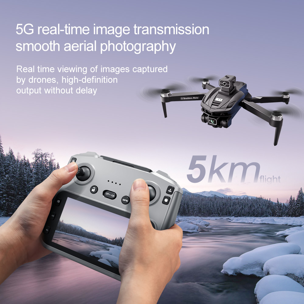 V168 PRO Max GPS Drone 8K Prof - Nano Quad Fpv ulasan dan harga