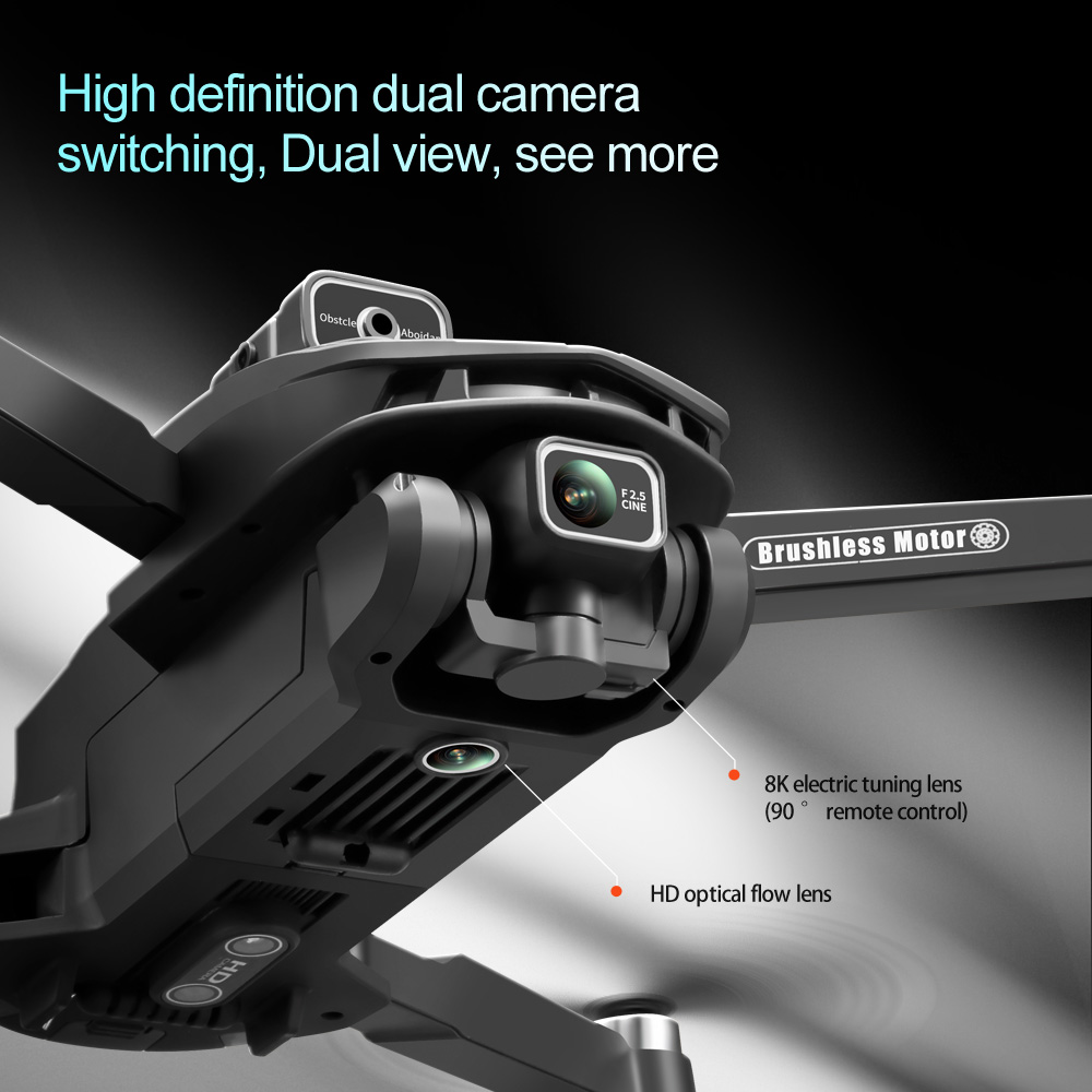 V168 PRO Max GPS Drone 8K Prof - Nano Quad Fpv ulasan dan harga