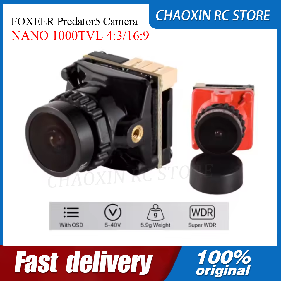 FOXEER Predator5 Camera NANO 1 - Fpv Drone Camera ulasan dan harga