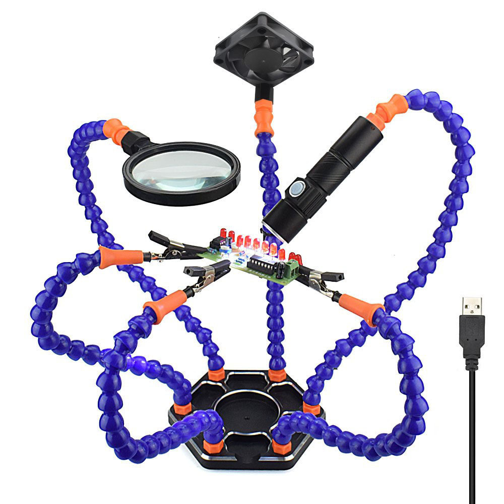 6-Claw Aluminum Alloy Welding  - Drone Rc Flight Controller ulasan dan harga