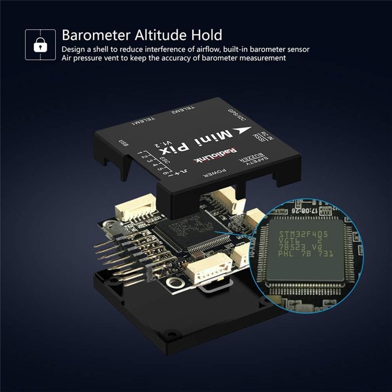A49K-Radiolink Mini PIX Flight - Drone Rc Flight Controller ulasan dan harga