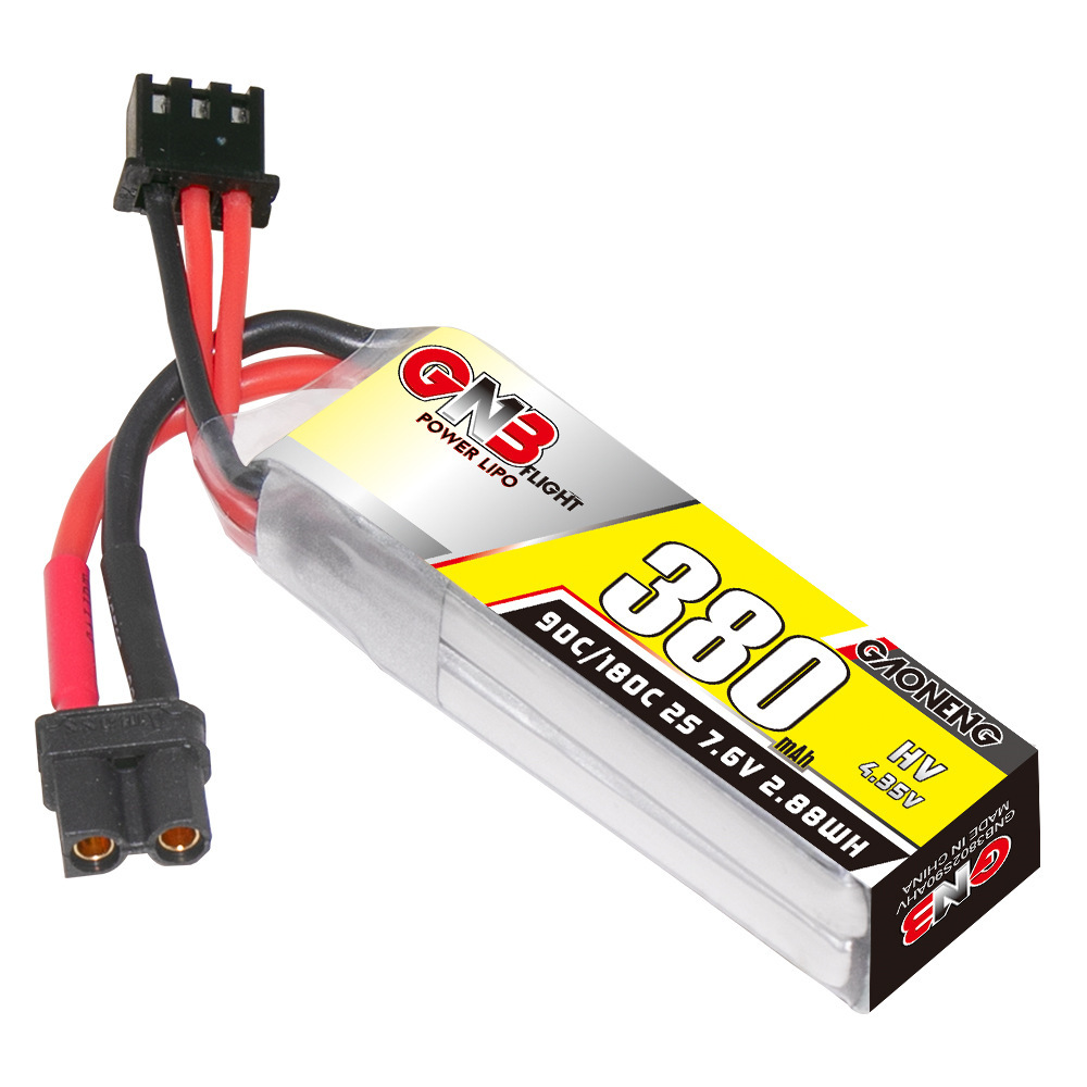 GNB 2S 7.6V 380mAh 90C/180C Li - Drone Lipo Battery ulasan dan harga