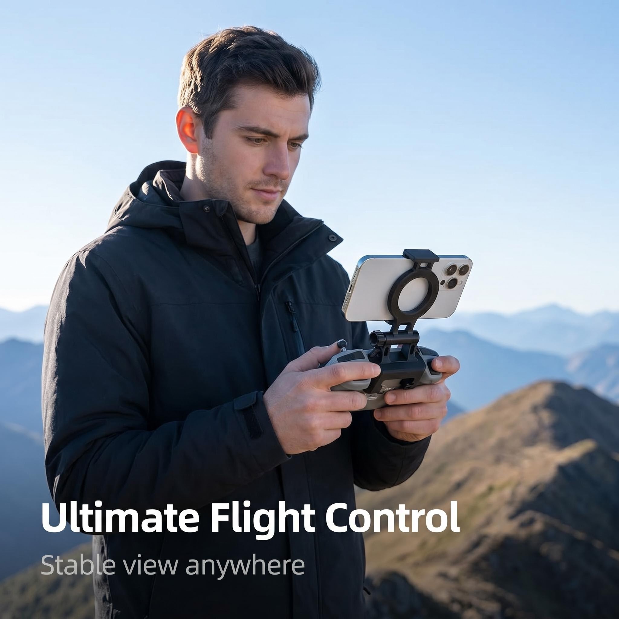 Foldable MagSafe Magnetic Phon - Drone Dji Rc N2 ulasan dan harga