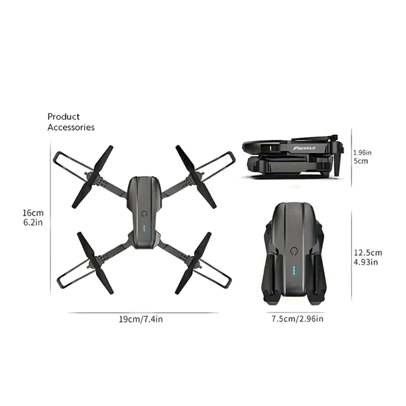 FACEGLE UAV E99 Nova RC Drone  - Drone Rc Foldable ulasan dan harga