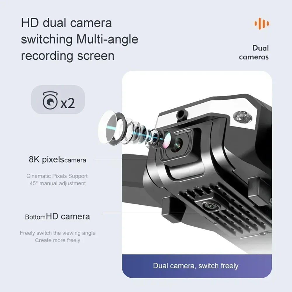 G6 pro Drone with 8K Dual Came - Drone Rc Foldable ulasan dan harga