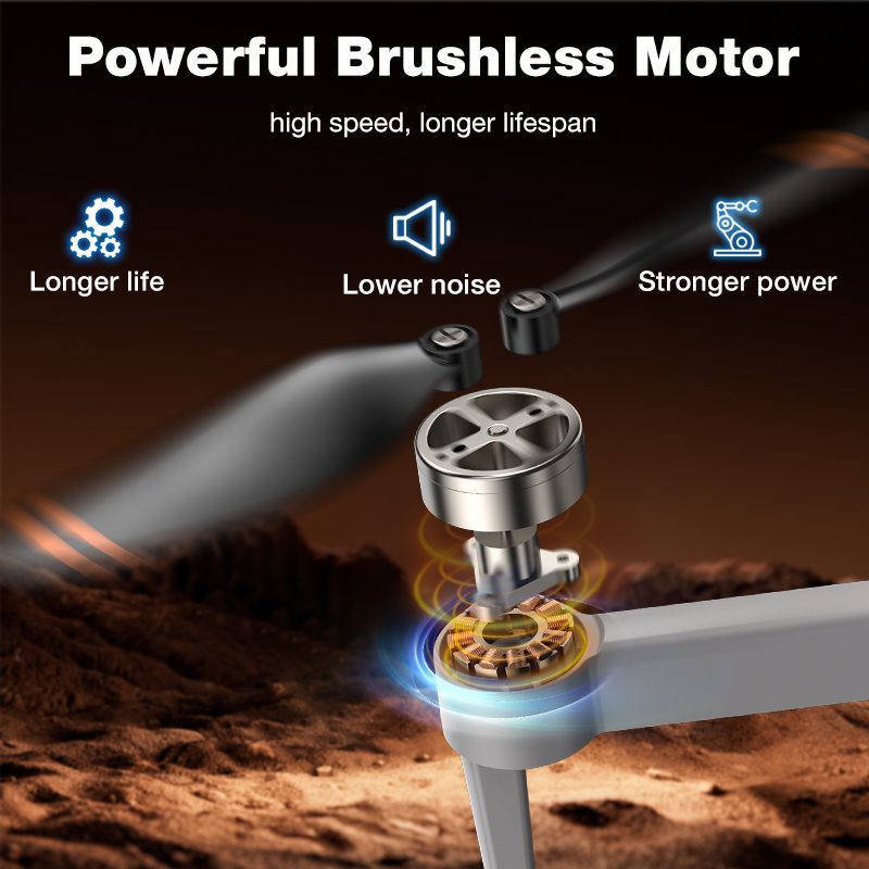 NEW Hot L017 Pro Drone Brushle - Drone Rc Foldable ulasan dan harga
