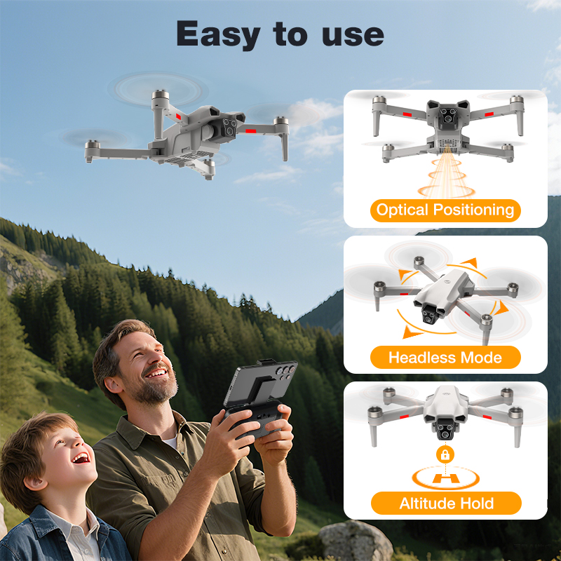 NEW Hot L017 Pro Drone Brushle - Drone Rc Foldable ulasan dan harga