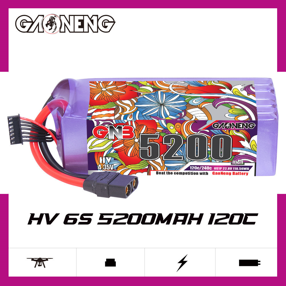 GNB Lipo Battery 6S 22.8V 3000 - Drone Lipo Battery ulasan dan harga