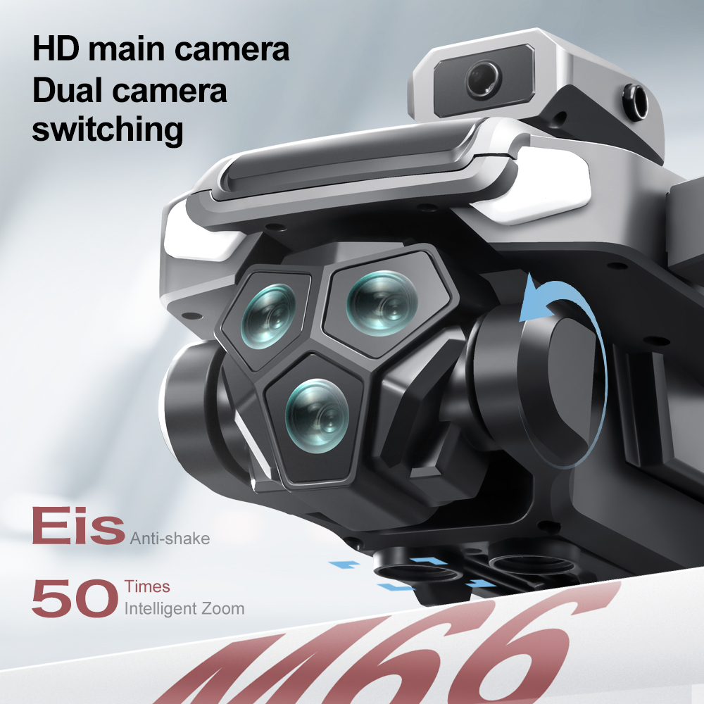 GISAEV M66Drone Screen Remote  - Drone Smart Rc Foldable ulasan dan harga