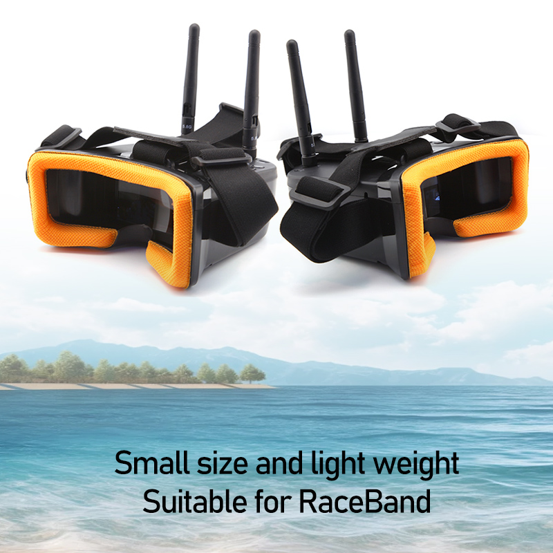 VR009 FPV Video Goggles 3Inch  - Nano Quad Fpv ulasan dan harga